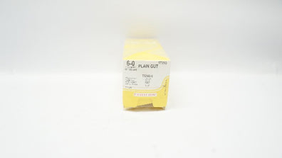 Ethicon 1735G 6-0 Plain Gut TG140-8 6.5mm 3/8c Spatula 18inch (x) - Box of 12